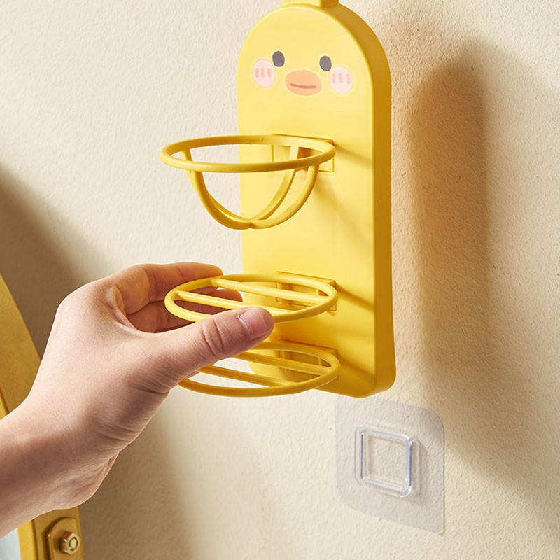 Držač za ljepotu jaja Zidna spužvica za šminku Puff Puff Puff Puff Spremište Beauty Cartoon Prozračna polica za police Nosač