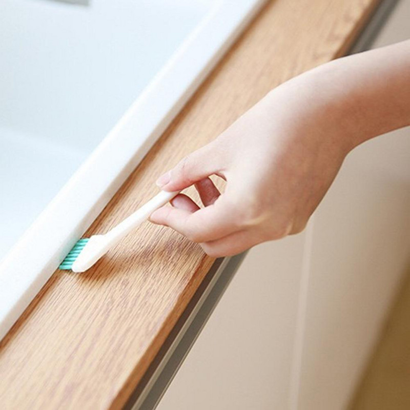 2 gab. Tīrīšanas suku komplekts Virtuves piederumi Tīrīšanas rīks Pārnēsājams ar garu rokturi zīdaiņu pudelītes krūzes vāciņš Tīras šauras birstes