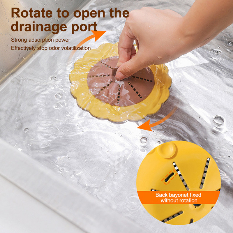 Poklopac podnog odvoda Kupaonski tuš Cjedilo Dezodorans Hvatač dlačica Višekratni umivaonik Krhotine filtera za kanalizaciju Čep Bijeli