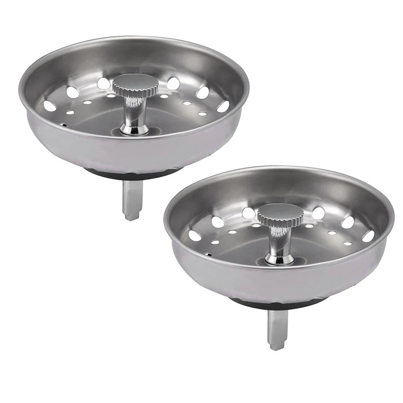 Prsten za umivaonik Hvatač kose 2 kom Kuhinjski sudoper Cjedilo i čep Kombinirana košara Opružna kopča Zamjena Perilica za voće Hvatač kose