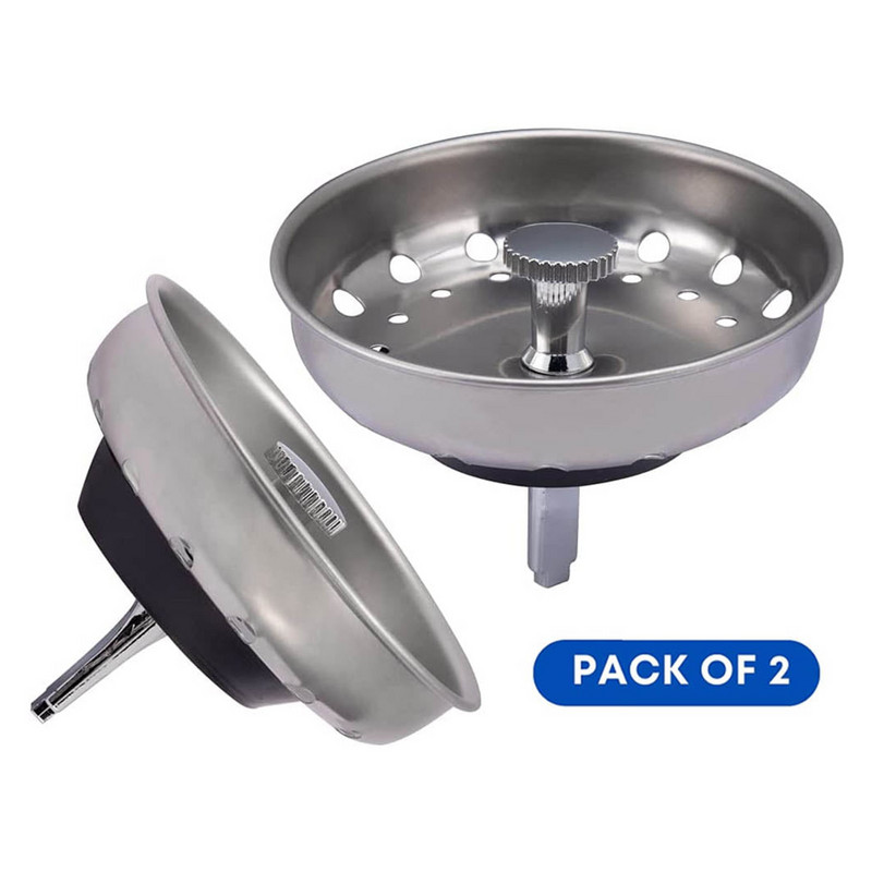 Prsten za umivaonik Hvatač kose 2 kom Kuhinjski sudoper Cjedilo i čep Kombinirana košara Opružna kopča Zamjena Perilica za voće Hvatač kose