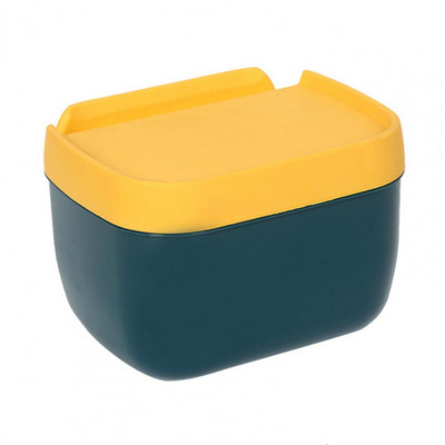 Zidna kutija za toaletni papir bez bušenja Višenamjenska samoljepljiva kutija za maramice PP izdržljiva vodootporna kutija za toaletne maramice za kupaonicu