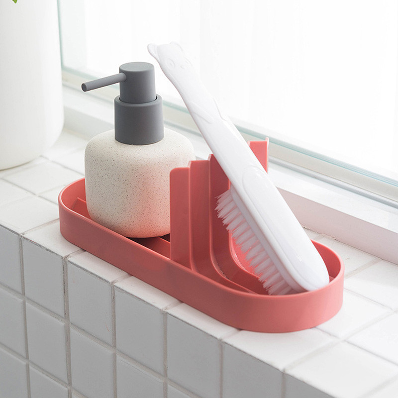Kuhinjski mini stolni stalak za krpe za posuđe Višenamjenska krpa za suđe Odvodna spužva Polica za sapun Držači za pohranu Regali Ocjeđivač za suđe Dropship