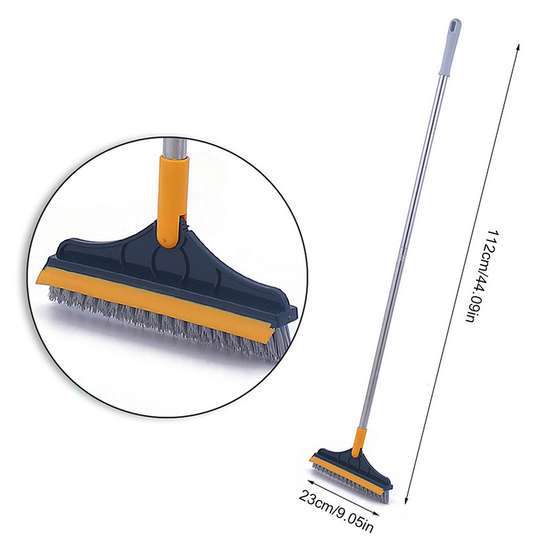 2-ühes Puhastushari Põrandapuhastus Vannitoa puhastustööriistad Majapidamises kasutatavad kaabitsad WC-hari Pöörlev hari plaatide tööriistade puhastamiseks