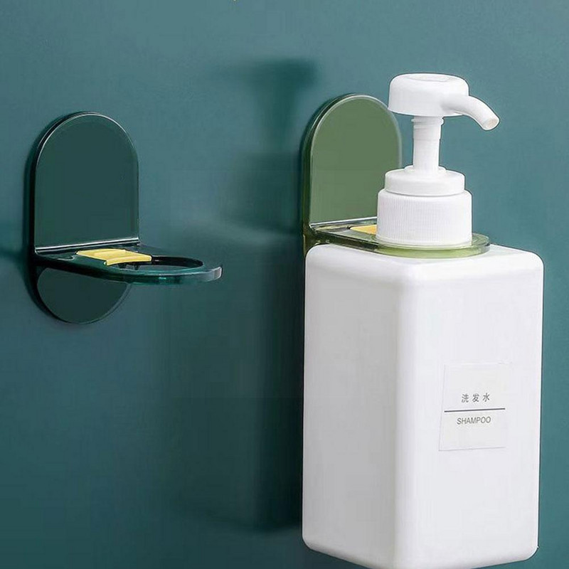 Zidna samoljepljiva polica za boce šampona Tekuća vješalica Sapun Gel Organizator Držač Police za tuširanje Pribor Kupaonski A6j3