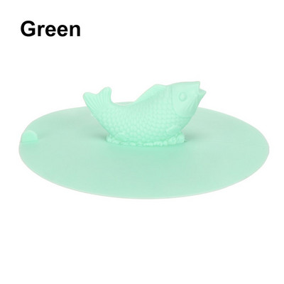 Krāsains silikona grīdas notekas vāks virtuvei vannas istabai kanalizācijas dezodorētājs ņem dušu matu filtrs jauks multfilmas izlietnes spraudnis mājas piegādei