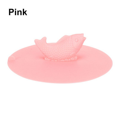 Krāsains silikona grīdas notekas vāks virtuvei vannas istabai kanalizācijas dezodorētājs ņem dušu matu filtrs jauks multfilmas izlietnes spraudnis mājas piegādei