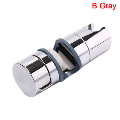 1 gab vannas istabas dušas sliedes galvas slīdņa turētājs regulējams kronšteins izgatavots izturīgs 24mm 25mm ABS rezerves izturīgs