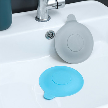 1 пакет запушалка за дренаж на вана Силиконова запушалка за вода Капак за дренажна тапа Дизайн с капка вода за баня пералня кухня
