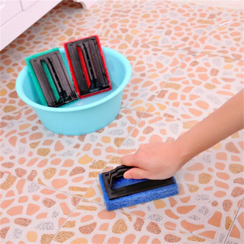 Kuhinjska spužvasta četka Višenamjenska četka za pranje posuđa s ručkom Četka za kućanstvo za uklanjanje hrđe Zidna kada za kuhanje Četka za čišćenje štednjaka