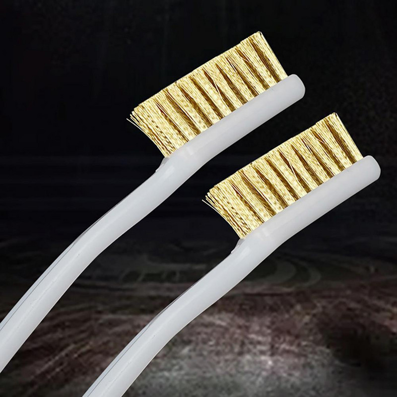 Labi apstrādāta printera daļu 3D printera sprauslu tīrīšanas zobu birste mājām