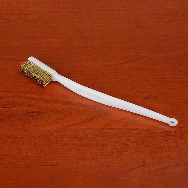 Labi apstrādāta printera daļu 3D printera sprauslu tīrīšanas zobu birste mājām