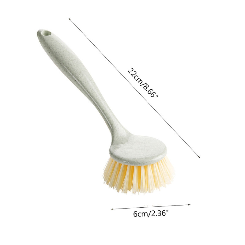 652F Četka za čišćenje kuhinje Duga ručka Tava Četka za lonce Višenamjenski tanjur Zdjela Četke za pranje posuđa Uklanjanje mrlja Kućanstvo