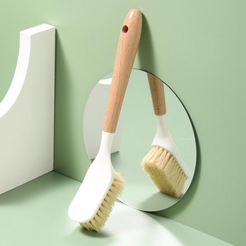 Четка за почистване Незалепващо средство за миене на съдове Естествено дърво Скрубер за съдове с дълга дръжка Кухненски инструмент Инструменти за почистване Herramientas De Limpieza