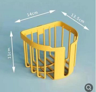 Polica za toaletni papir bez bušenja Kupaonica Kuhinja Kutija za maramice Zidna kutija za pohranu ljepljivog papira Držač toaletnog papira Rola papira