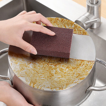 Magical Sponge Eraser Rust Remover Brush Dish Pot Cleaning Brush Sponge Emery Brush Clean Rub Pot Εργαλεία κουζίνας Gadget αφαίρεσης αλάτων