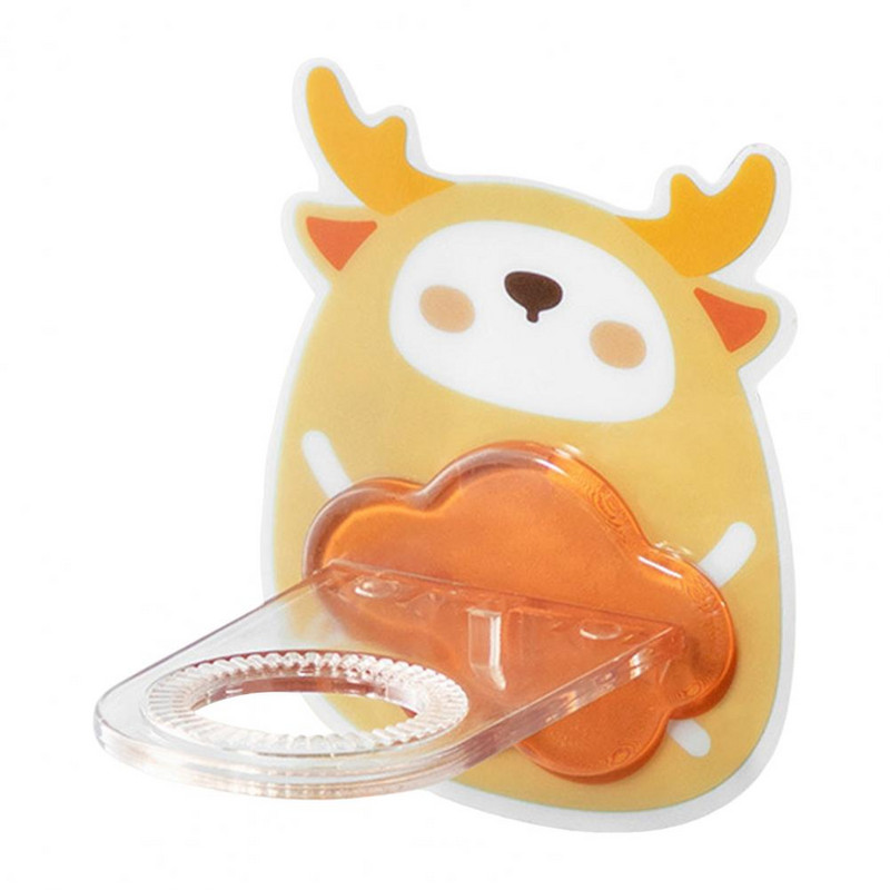 Polica za boce šampona Kapacitet ležaja bez bušenja Samoljepljivi zidni organizator za gel za tuširanje u obliku jelena za dom