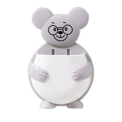 Zidni držač za pohranu crtanog medvjeda Višenamjenski držač Dodatak za olovku Lenjir Organizator Dropshipping