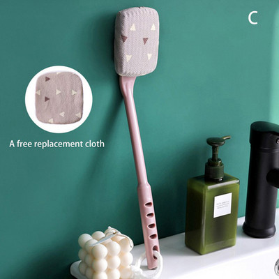 Hosszú nyelű testradír masszázsszivacsok fürdőkefe Bőrtisztító kefék Zuhanyszivacsradír Daddy Fürdőszoba kiegészítők