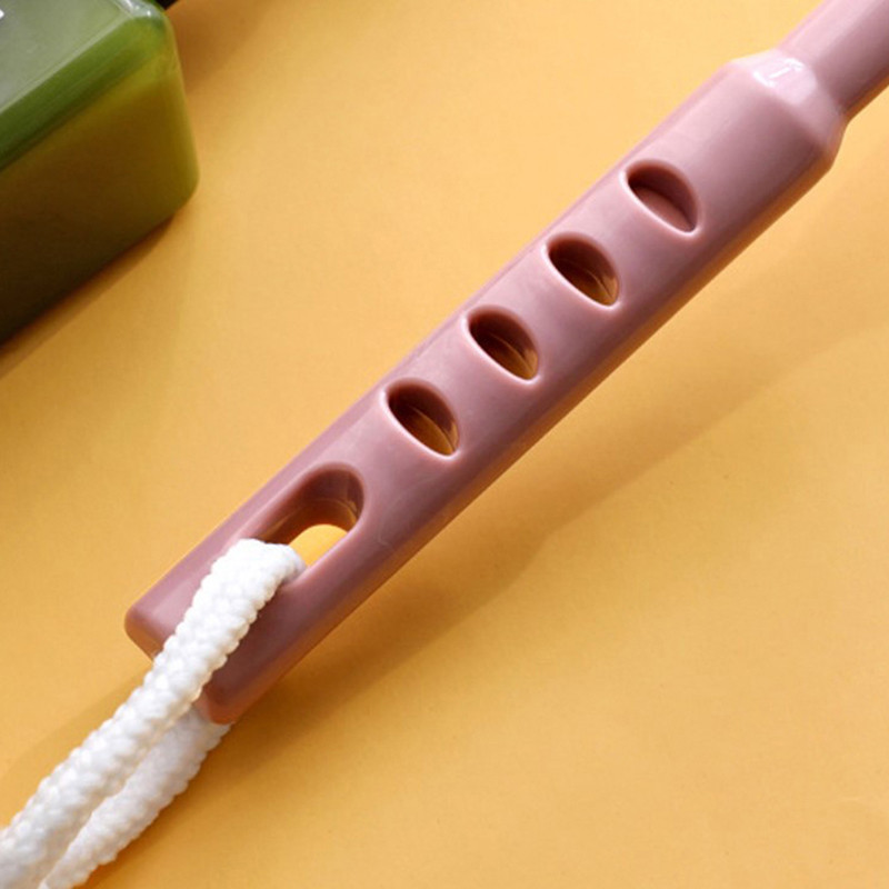 Hosszú nyelű testradír masszázsszivacsok fürdőkefe Bőrtisztító kefék Zuhanyszivacsradír Daddy Fürdőszoba kiegészítők