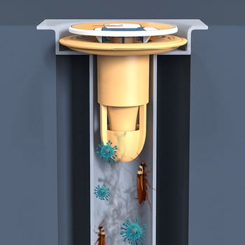 Карикатура Капак за оттичане на пода Канализационен филтър за дезодорант Мивка против миризми Филтър за оттичане на вода в банята Аксесоари за баня