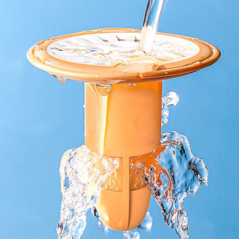 Karikatūra grīdas notekas vāks kanalizācijas dezodorants filtrs pret smaku izlietne Vannas istabas ūdens notekas filtrs vannas istabas piederumi