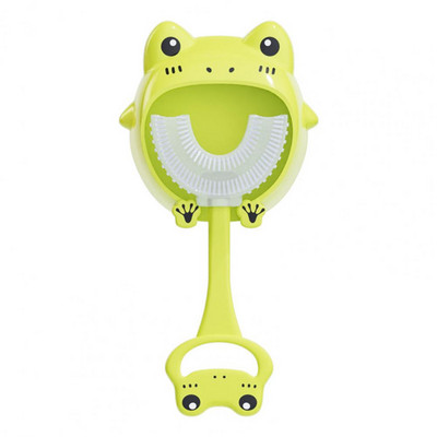 Dječja četkica za zube Glava slatke životinje u obliku slova U Lijep crtić Dječja silikonska četkica za zube Njega zuba