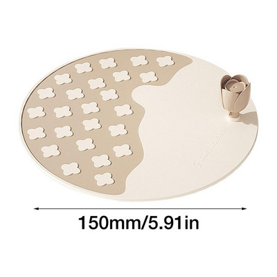 Silikonska podloga za odvod s ručkom od tulipana Podloga za brtvljenje kanalizacije Kuhinja Kupaonica WC Dezodorans Podna obloga Umivaonik Čep za vodu Čep za kadu