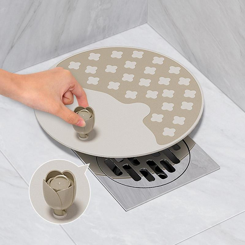 Silikonska podloga za odvod s ručkom od tulipana Podloga za brtvljenje kanalizacije Kuhinja Kupaonica WC Dezodorans Podna obloga Umivaonik Čep za vodu Čep za kadu