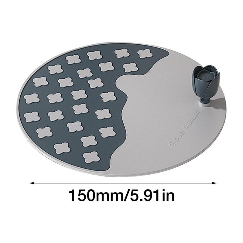 Silikonska podloga za odvod s ručkom od tulipana Podloga za brtvljenje kanalizacije Kuhinja Kupaonica WC Dezodorans Podna obloga Umivaonik Čep za vodu Čep za kadu