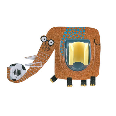 Universāls dušas kronšteins Cartoon Animal Elephant pašlīmējošā pamatne dušas sprauslas kronšteins virtuvei vannas istabai tualetes piederumi