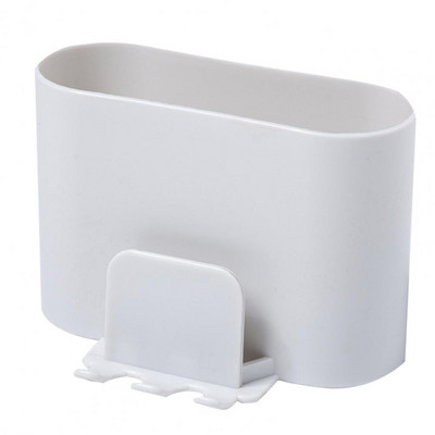 Korisni organizator četkica za zube Plastični stalak za četkice za zube koji ne ostavlja trag i štedi prostor za držač četkica za zube otporan na prašinu