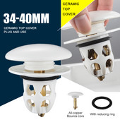 Profesionalni Bounce Core umivaonik Odvodni filtar Ventil Keramički odvodni čep Hvatač dlaka Cjedilo za tuš Umivaonik Čep za kadu Za dom