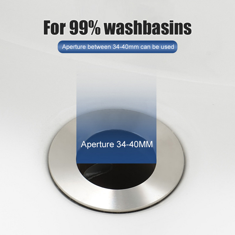 Profesionalni Bounce Core umivaonik Odvodni filtar Ventil Keramički odvodni čep Hvatač dlaka Cjedilo za tuš Umivaonik Čep za kadu Za dom