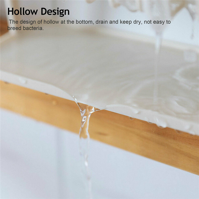 Stalak za odvod sudopera Spužva za sapun Držač za WC školjku Organizator za pohranu Kupaonski dodaci Setovi kuhinjskih gadgeta Polica za prikladno posuđe