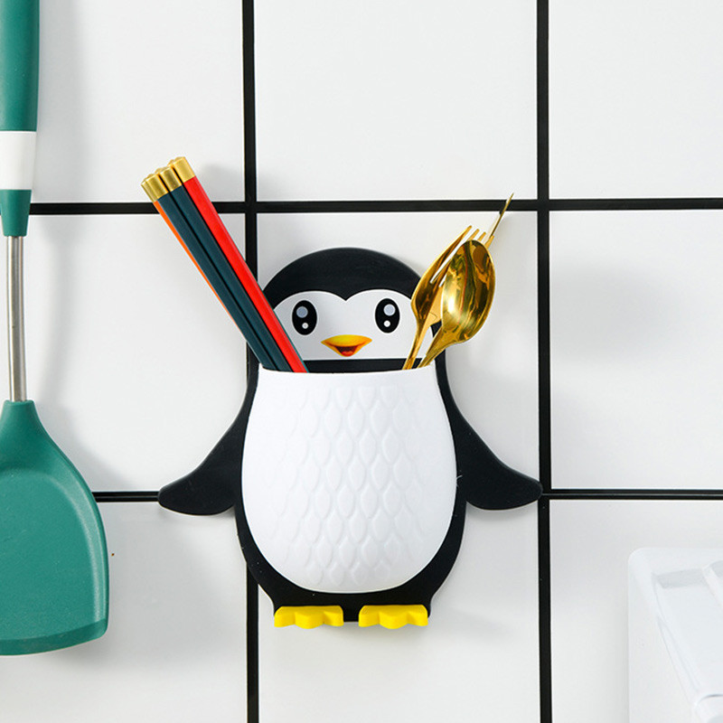 Επιτοίχια βάση κουτιού αποθήκευσης για οδοντόβουρτσα Αυτοκόλλητη σχάρα αποθήκευσης Ξυριστική μηχανή οργάνωσης Αξεσουάρ μπάνιου ράφι αποστράγγισης