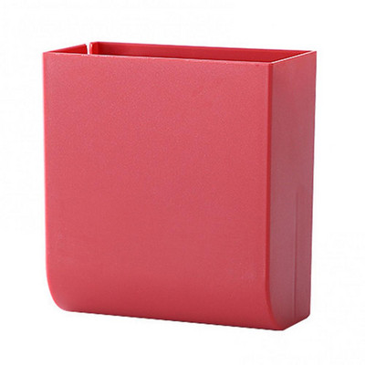 Tālruņa turētājs uzglabāšanas statīvs tālvadības pults kārba Sienas stiprinājuma perforators Bezmaksas plaukta šūna