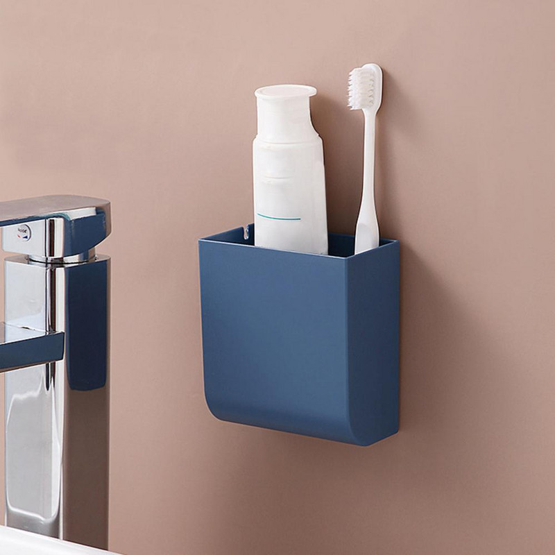 Tālruņa turētājs uzglabāšanas statīvs tālvadības pults kārba Sienas stiprinājuma perforators Bezmaksas plaukta šūna