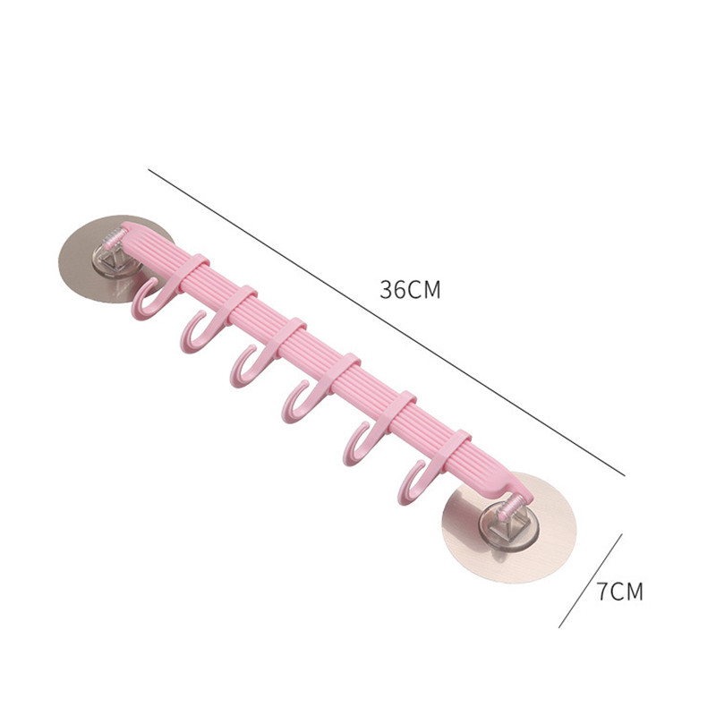 Plastična kupaonska sisaljka Vakuumski okvir Ručnik Dvostruko podesivi zid Police za alat Fleksibilni držač ormarića Vješalica Organizator Kuka