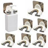 Zidni višenamjenski stalak za boce bez probijanja Kukica za šampon Kukica za bocu sapuna za ruke Vješalica za kućnu kupaonicu