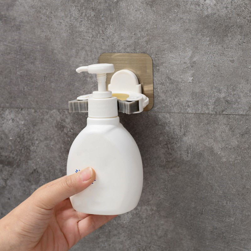Zidni višenamjenski stalak za boce bez probijanja Kukica za šampon Kukica za bocu sapuna za ruke Vješalica za kućnu kupaonicu