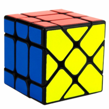 Куб  Yileng Fisher, Тип Рубик, Многоцветна, 3х3