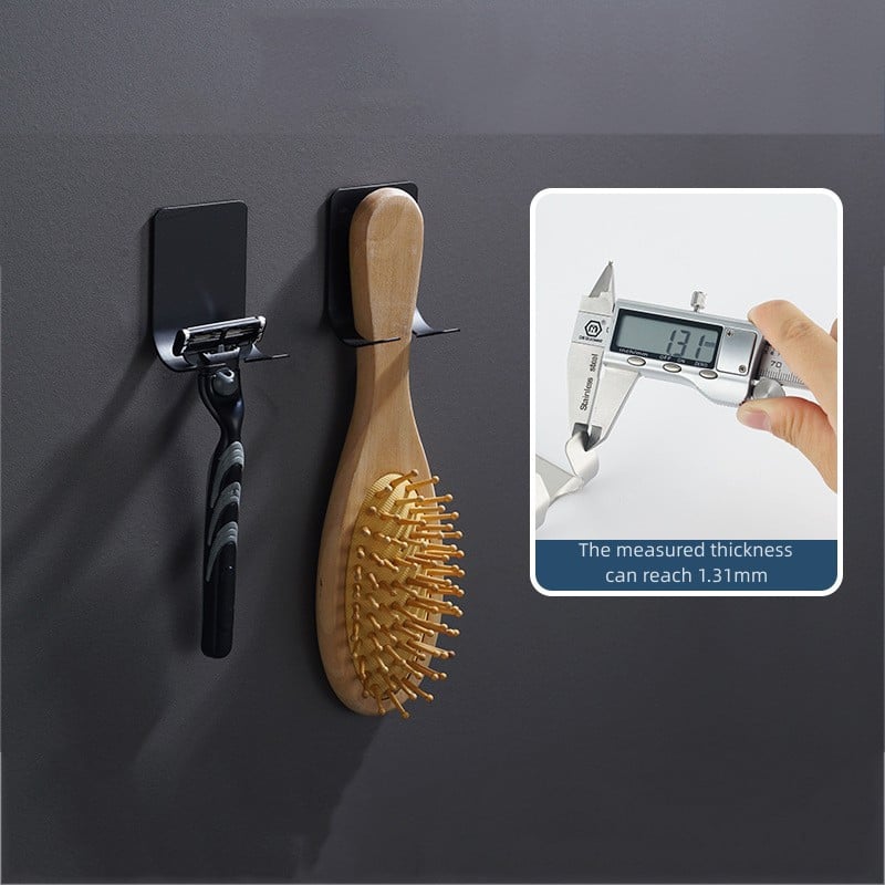 Izdržljivi držač četkice za zube od nehrđajućeg čelika Nosač britvice Vrsta paste za kupaonicu Zidni nosač Spremište za male predmete Kuhinjski pribor