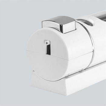 Дозатор за течен сапун от 400 ml, здрав тип преса, монтиран на стена дозатор за сапун за ръчно пране за баня