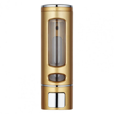 400 ml šķidro ziepju dozators, izturīgs presēšanas veids, pie sienas stiprināms roku mazgāšanas ziepju dozators vannas istabai