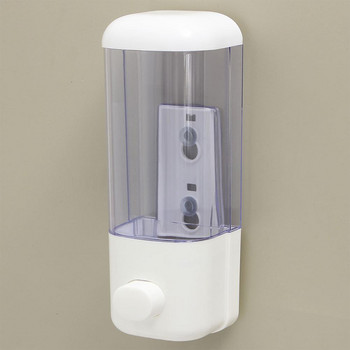 500ML монтиран на стена дозатор за сапун Дезинфектант за баня Шампоан Контейнер за душ гел Бутилка за баня Кухненски аксесоари