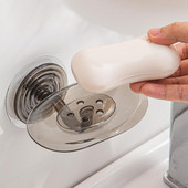 Stalak za sapun Drenažni odvod Posuda za sapun Dizajn Lotus Leaves Kreativni Anti-padajući Anti-klizni Održavajte uredan ABS Bez bušenja za kupaonicu