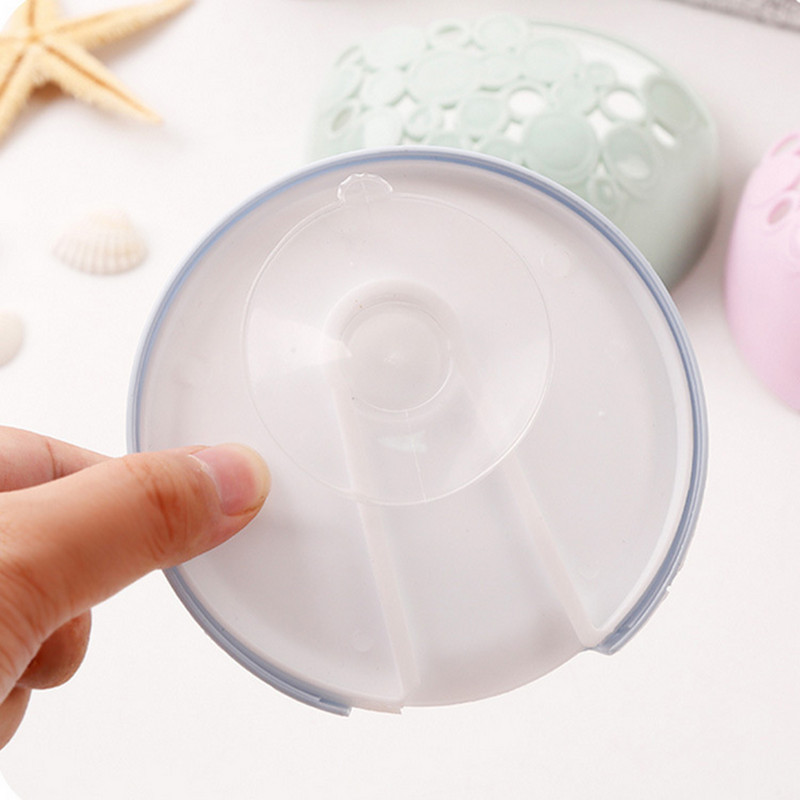 Snažni držač posude za sapun sa usisnom čašom Zidni kupaonski tuš Kutija za čuvanje sapuna Kutija za pohranu Šuplji stalak za organizatore