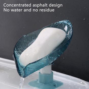 Държач за сапун Калъф за сапун Практичен съд тип вендуза Лека чиния за сапун Изправен дизайн Домакински консумативи
