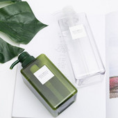 Prazne plastične boce s pumpicom, dozator 250 ml/450 ml/650 ml boce za šampon s tekućim losionom za ponovno punjenje s prozirnom glavom za pumpanje